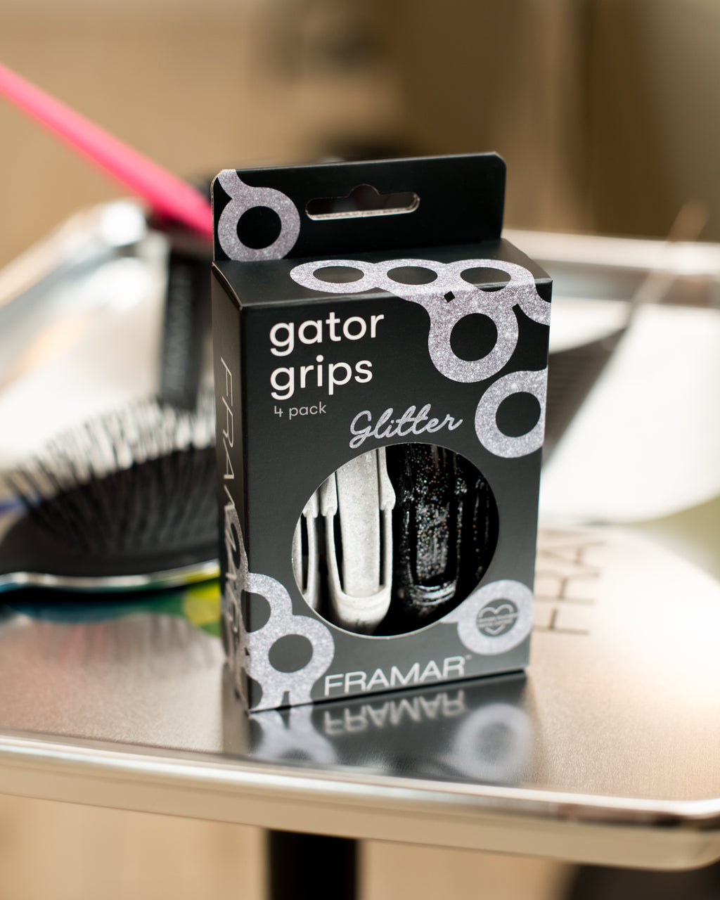 Glitter - Gator Grip Clips