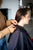 Salon capes cover, salon hair dye cape, salon hair dye cape