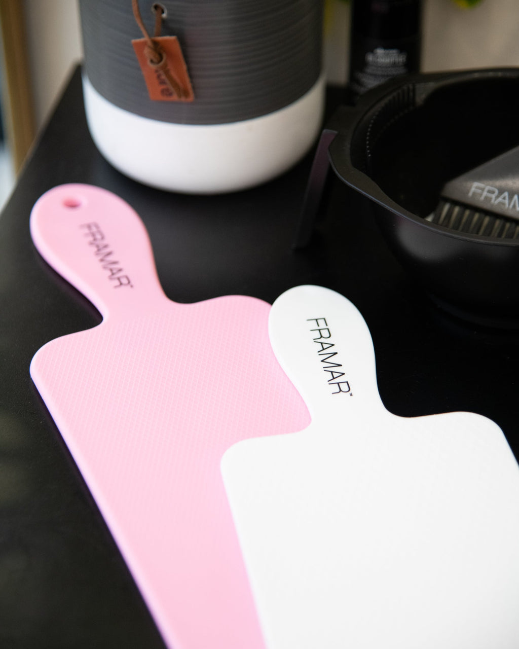 Pink and White Checked Out - Paddle Pack