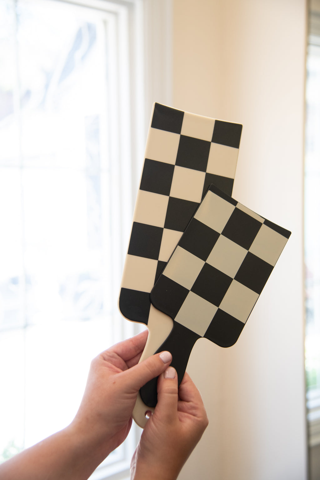 Black and Cream Checked Out - Paddle Pack
